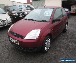 2003 FORD FIESTA LX 1.4 SEMI-AUTO RED