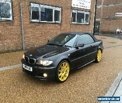 2006 BMW 320CD M SPORT CONVERTIBLE BLACK for Sale