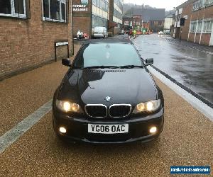 2006 BMW 320CD M SPORT CONVERTIBLE BLACK