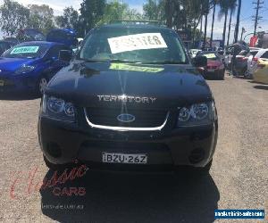 2004 Ford Territory SX TS (RWD) Black Automatic 4sp A Wagon