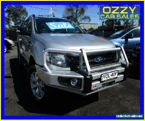 2014 Ford Ranger PX Wildtrak 3.2 (4x4) Silver Automatic 6sp A Crewcab