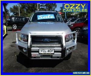 2014 Ford Ranger PX Wildtrak 3.2 (4x4) Silver Automatic 6sp A Crewcab