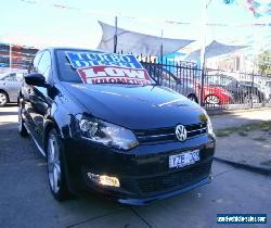 2012 Volkswagen Polo 6R MY12 66 TDI Comfortline Black Automatic 7sp A Hatchback for Sale