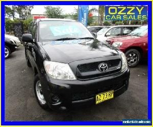 2008 Toyota Hilux GGN15R 07 Upgrade SR Black Automatic 5sp A Dual Cab Pick-up for Sale