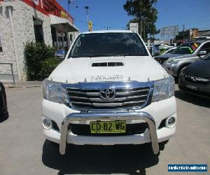 2012 Toyota Hilux KUN26R MY12 SR5 White Automatic 4sp A 4D UTILITY