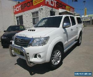 2012 Toyota Hilux KUN26R MY12 SR5 White Automatic 4sp A 4D UTILITY