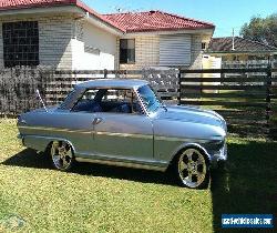 1963 Chevrolet Nova Blue Automatic 3sp A Hardtop for Sale