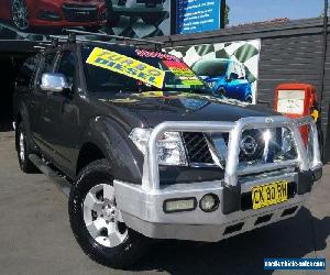 2008 Nissan Navara D40 ST-X (4x4) Grey Manual 6sp M Dual Cab Pick-up