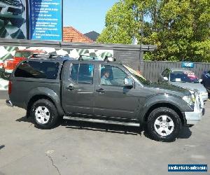 2008 Nissan Navara D40 ST-X (4x4) Grey Manual 6sp M Dual Cab Pick-up