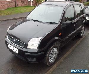 2005 55 REG FORD FUSION 3 16V BLACK 1.6 5 DOOR