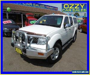 2006 Nissan Navara D40 ST-X (4x2) White Automatic 5sp A Dual Cab Pick-up