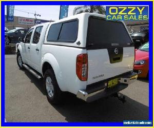 2006 Nissan Navara D40 ST-X (4x2) White Automatic 5sp A Dual Cab Pick-up