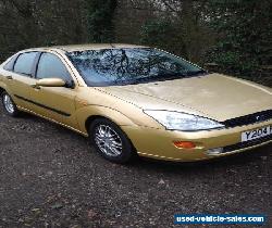 2001 FORD FOCUS GHIA AUTO GOLD 1.6 for Sale