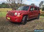 2008 JEEP PATRIOT 4X4 AUTO 4WD (not toyota holden ford nissan mitsubishi) for Sale