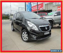 2010 Holden Barina Spark MJ MY11 CD Black Manual 5sp M Hatchback for Sale