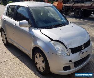 2005 SUZUKI SWIFT 5DR Hatchback 1.5L MAN Silver REPAIRABLE LIGHT DAMAGED 