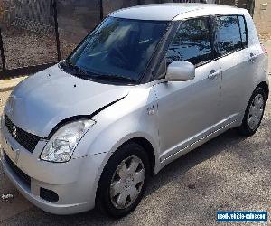 2005 SUZUKI SWIFT 5DR Hatchback 1.5L MAN Silver REPAIRABLE LIGHT DAMAGED 