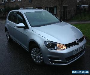 2014 VOLKSWAGEN GOLF S BLUEMOTION TSI TECHN-G SILVER MANUAL 5 DOOR