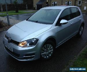 2014 VOLKSWAGEN GOLF S BLUEMOTION TSI TECHN-G SILVER MANUAL 5 DOOR