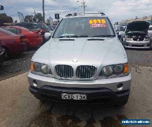 2001 BMW X5 E53 4.4I Silver Automatic 5sp A Wagon