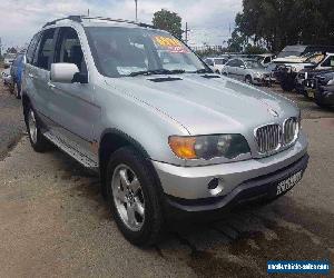 2001 BMW X5 E53 4.4I Silver Automatic 5sp A Wagon