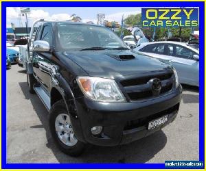 2007 Toyota Hilux KUN26R 06 Upgrade SR5 (4x4) Black Manual 5sp M Extracab