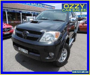 2007 Toyota Hilux KUN26R 06 Upgrade SR5 (4x4) Black Manual 5sp M Extracab