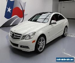 2012 Mercedes-Benz E-Class Base Coupe 2-Door for Sale