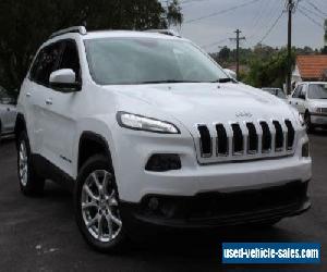 2015 Jeep Cherokee LONGITUDE Longitude White Automatic 4sp A 4DWAGON for Sale