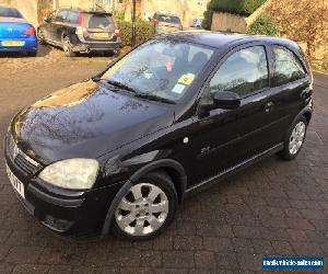 2004 VAUXHALL CORSA SXI 16V BLACK - WEST YORKSHIRE