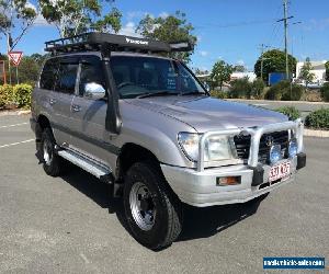 1998 Toyota Landcruiser 100 GXL Manual Diesel Silver Manual 5sp M Wagon