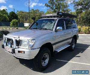 1998 Toyota Landcruiser 100 GXL Manual Diesel Silver Manual 5sp M Wagon