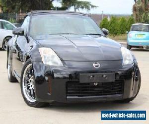 2004 Nissan 350Z Z33 Roadster Black Automatic 5sp A Convertible for Sale