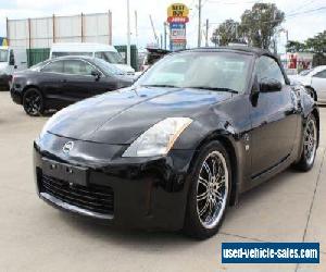 2004 Nissan 350Z Z33 Roadster Black Automatic 5sp A Convertible