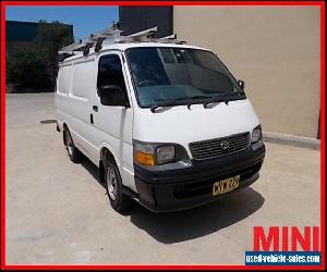 2002 Toyota Hiace RZH103R Van SWB 4dr Man 5sp 2.4i White Manual M Van