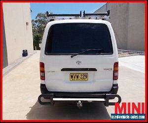 2002 Toyota Hiace RZH103R Van SWB 4dr Man 5sp 2.4i White Manual M Van