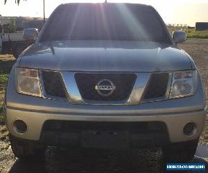 NISSAN NAVARA ST-X D40 2.5L TURBO DIESEL DUAL CAB 4X4 ENGINE DAMAGED REPAIRABLE