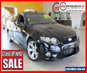 2010 Ford Falcon SUPER CAB TURBO Black Manual M Utility