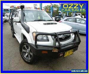 2008 Holden Colorado RC LX (4x4) White Manual 5sp M Crewcab