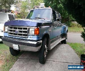 1987 FORD F350 CREW CAB DUALLY 2 OWNER NO RUST EVER