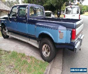 1987 FORD F350 CREW CAB DUALLY 2 OWNER NO RUST EVER