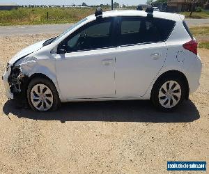 2013 TOYOTA COROLLA ASCENT HATCH 1.8L 6SPD MANUAL ZRE182R DAMAGED REPAIRABLE