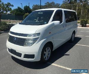 2002 Nissan Elgrand E51 White Automatic 5sp A Wagon