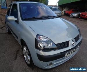 2003 RENAULT CLIO 1.2 DYNAM BILLABONG 16V SILVER