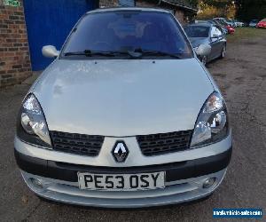 2003 RENAULT CLIO 1.2 DYNAM BILLABONG 16V SILVER