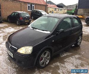 2005 VAUXHALL CORSA 1.8 SRI 16V BLACK