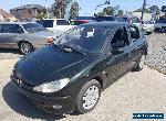 2005 Peugeot 206 XT Black Automatic 4sp A Hatchback for Sale