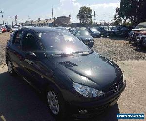 2005 Peugeot 206 XT Black Automatic 4sp A Hatchback