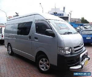 2009 Toyota Hiace KDH221R MY07 Upgrade SLWB Silver Manual 5sp M Van