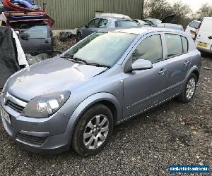 2004 VAUXHALL ASTRA 1.6 TWINPORT SILVER DAMAGED REPAIRABLE SALVAGE UN-RECORDED 